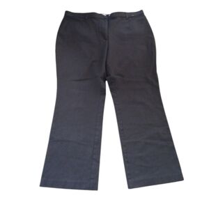 Size 16 petite Northern reflections brown wide legged dress pants